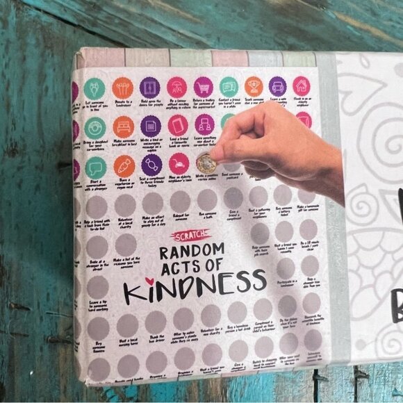 Random Acts Of Kindness Scratch Poster Brand New in Box Gift - Picture 9 of 11